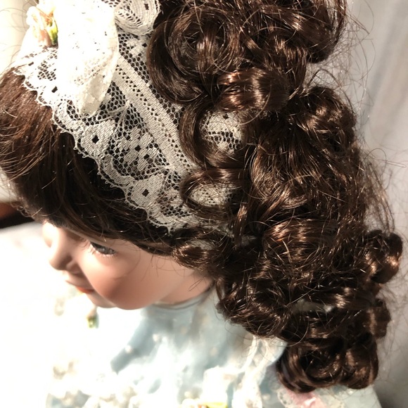 Porcelain Morgan Brittany Porcelain Doll - Picture 14 of 14